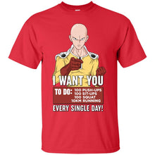 Load image into Gallery viewer, one punch man - Saitamma wants you man T Shirt &amp; Hoodie