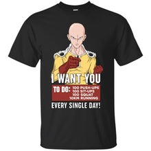 Load image into Gallery viewer, one punch man - Saitamma wants you man T Shirt &amp; Hoodie