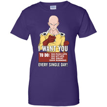 Load image into Gallery viewer, one punch man - Saitamma wants you man T Shirt &amp; Hoodie