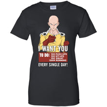 Load image into Gallery viewer, one punch man - Saitamma wants you man T Shirt &amp; Hoodie